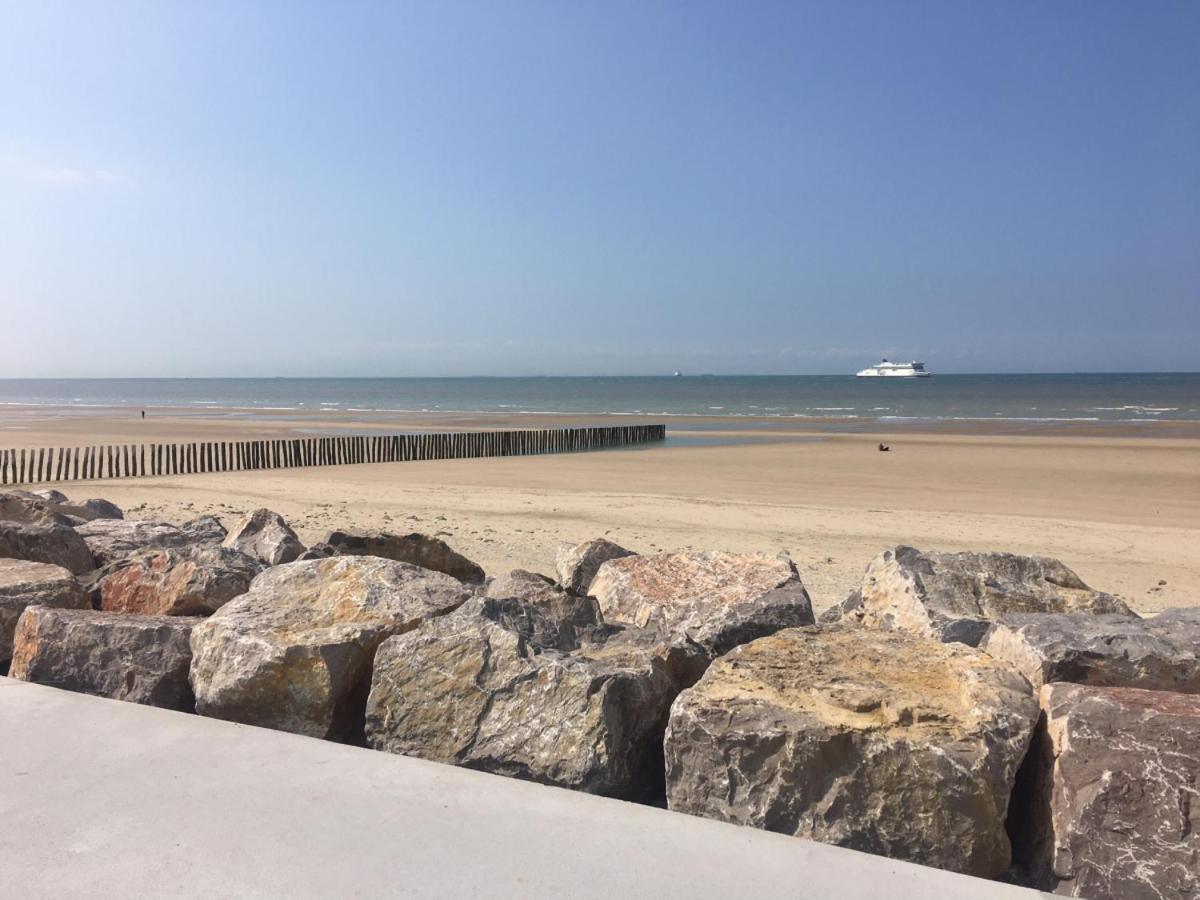 Skipper Appartement A Sangatte Au Premier Etage A 50 Metres De La Plage Esterno foto